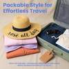 image:imageFunky Junque Panama Sun Hat Wide Brim Packable Straw Beach CapRose All Day