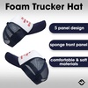 image:imageFunky Junque Premium Mesh Snapback Trucker Hat  Stylish Comfort for All  Patriotic Humor amp MoreIm So Mentally Stable Its Insane WhiteNavy