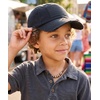 image:imageFunky Junque Toddler Baseball Hat Kids Adjustable Trucker CapAmerican Flag  Black 25