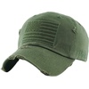 image:imageFunky Junque Toddler Baseball Hat Kids Adjustable Trucker CapAmerican Flag  Olive 25