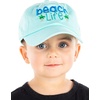 image:imageFunky Junque Toddler Baseball Hat Kids Adjustable Trucker CapBeach Life  Mint Ages 25