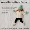 image:imageFunky Junque Toddler Pom Beanie  Kids Winter Hat for Ages 14 Baby Boy amp Girl Knit Beanies Warm Cozy Knit Snow HatsMint