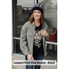 image:imageFunky Junque Womens Leopard Print Pom Beanie amp Gloves Set  Cozy Knit Winter Hat Stylish Cheetah Cold Weather AccessoriesA Leopard Print Earmuff  Rose