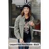 image:imageFunky Junque Womens Leopard Print Pom Beanie amp Gloves Set  Cozy Knit Winter Hat Stylish Cheetah Cold Weather AccessoriesA Leopard Print Glove  Hat  Latte