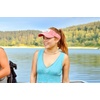 image:imageFunky Junque Womens Sun Visor Adjustable Moisture Wicking Golf CapLife is Better at the Lake  Coral
