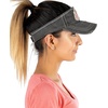 image:imageFunky Junque Womens Sun Visor Adjustable Moisture Wicking Golf CapLifes a Beach  Black
