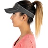 image:imageFunky Junque Womens Sun Visor Adjustable Moisture Wicking Golf CapSunshine  Whiskey  Black