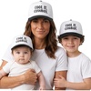 image:imageFunky Junque Adult Infant amp Kid Vintage TwoTone Embroidered Trucker Hat 3 Pack Bundle  Cool It Cowboy  WhiteBlack