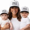 image:imageFunky Junque Adult Infant amp Toddler Vintage TwoTone Embroidered Trucker Hat 3 Pack Bundle  Cool It Cowboy  WhiteBlack