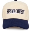 Kiss Me Cowboy - Navy/Beige