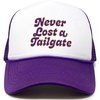 Never Lost a Tailgate - White/Purple