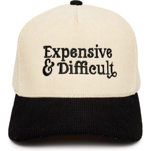 image:imageFunky Junque Corduroy Trucker HatExpensive  Difficult  Black