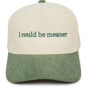 image:imageFunky Junque Corduroy Trucker HatI Could Be Meaner  Sage