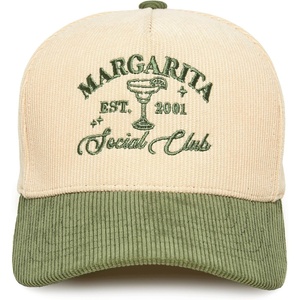 image:imageFunky Junque Corduroy Trucker HatMargarita Social Club  SageBeige