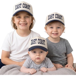 image:imageFunky Junque Infant Todder amp Kid Vintage TwoTone Embroidered Trucker Hat 3 Pack Bundle  East Coast  NavyBeige
