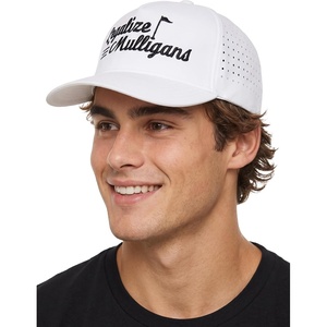 image:imageFunky Junque Mens High Crown Golf Hat Performance Golf CapLegalize Mulligans  White