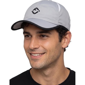 image:imageFunky Junque Mesh Tennis Hat Breathable Snapback Athletic CapGrey Black Trim