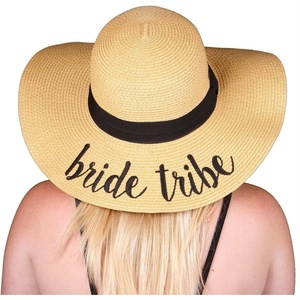 image:imageFunky Junque Panama Sun Hat Wide Brim Packable Straw Beach CapA Bride Tribe