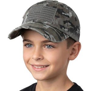 image:imageFunky Junque Toddler Baseball Hat Kids Adjustable Trucker CapAmerican Flag  Black Camo 25