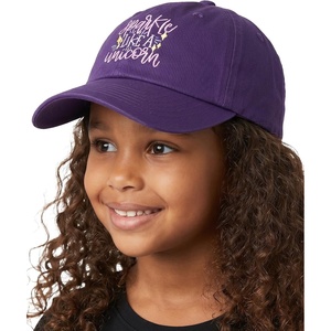 image:imageFunky Junque Toddler Baseball Hat Kids Adjustable Trucker CapSparkle Like a Unicorn  Dark Purple 25
