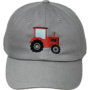 image:imageFunky Junque Toddler Baseball Hat Kids Adjustable Trucker CapTractor  Grey Ages 69