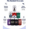 image:imageAdult Can Cooler Sleeve  4Pack Variety8 Pack  Classy Bundle