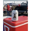 image:imageAdult Can Cooler Sleeve  4Pack VarietyClassy  Trashy  White
