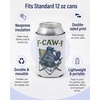 image:imageAdult Can Cooler Sleeve  4Pack VarietyFCAWF  White