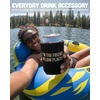 image:imageAdult Can Cooler Sleeve  4Pack VarietyIm The Friend In Low Places  Brown