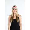 image:imageFunky Junque American Flag Hat for Women  USA Trucker Cap Low Profile Adjustable Baseball Dad HatBeige