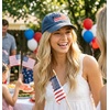 image:imageFunky Junque American Flag Hat for Women  USA Trucker Cap Low Profile Adjustable Baseball Dad HatNavy