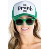 image:imageFunky Junque Bachelorette Trucker Hat amp Sunglasses Set  Funny Foam Hats amp Bride Sunglasses Party Favors for BridesmaidsThe Drunk One  Hat  Sunnies Set Kelly Green