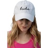 image:imageFunky Junque Bride and Groom Baseball Hats Bachelorette Party Caps7 Pack 1 Bride WhiteBlack  6 Squads