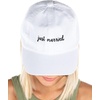 image:imageFunky Junque Bride and Groom Baseball Hats Bachelorette Party CapsJust Married  White
