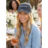 image:imageFunky Junque Bride and Groom Baseball Hats Bachelorette Party CapsMother of the Bride  Black Washed