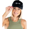 image:imageFunky Junque Bride and Groom Baseball Hats Bachelorette Party CapsSquad  Jet Black