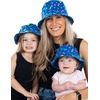 image:imageFunky Junque Family Matching Bucket HatsAbstract Patterns  Navy  Adult LXl