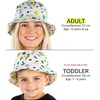 image:imageFunky Junque Family Matching Bucket HatsAbstract Shapes  White  Adult LXl