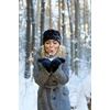image:imageFunky Junque Fleece Lined Head Wrap Headband Ear Warmer for Women Soft Stretchy Cable Knit Winter Accessory for Cold Weather  RedChunky Sequin  Black