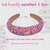 image:imageFunky Junque Kids Confetti Sprinkle Rainbow Headband  PurpleCandy Pink