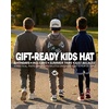 image:imageFunky Junque Kids Golf Rope Trucker HatBirdies Upside Down  BlackBeige