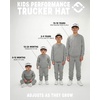 image:imageFunky Junque Kids Golf Rope Trucker HatBirdies Upside Down  BlackBeige