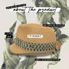image:imageFunky Junque Short Brim Fedora Packable Sun Hat for Women1  Blue