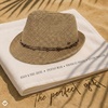 image:imageFunky Junque Short Brim Fedora Packable Sun Hat for WomenBrown Multi W Beaded Ropes