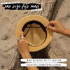 image:imageFunky Junque Short Brim Fedora Packable Sun Hat for WomenColored Tassel  Natural