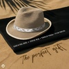 image:imageFunky Junque Short Brim Fedora Packable Sun Hat for WomenGrey