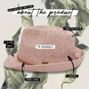 image:imageFunky Junque Short Brim Fedora Packable Sun Hat for WomenSequin  Rose