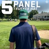 image:imageFunky Junque Unisex Adjustable Trucker Snapback Rope HatCaddie  Dark Green