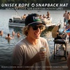image:imageFunky Junque Unisex Adjustable Trucker Snapback Rope HatFore  Black