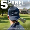 image:imageFunky Junque Unisex Adjustable Trucker Snapback Rope HatGo Sports  Navy